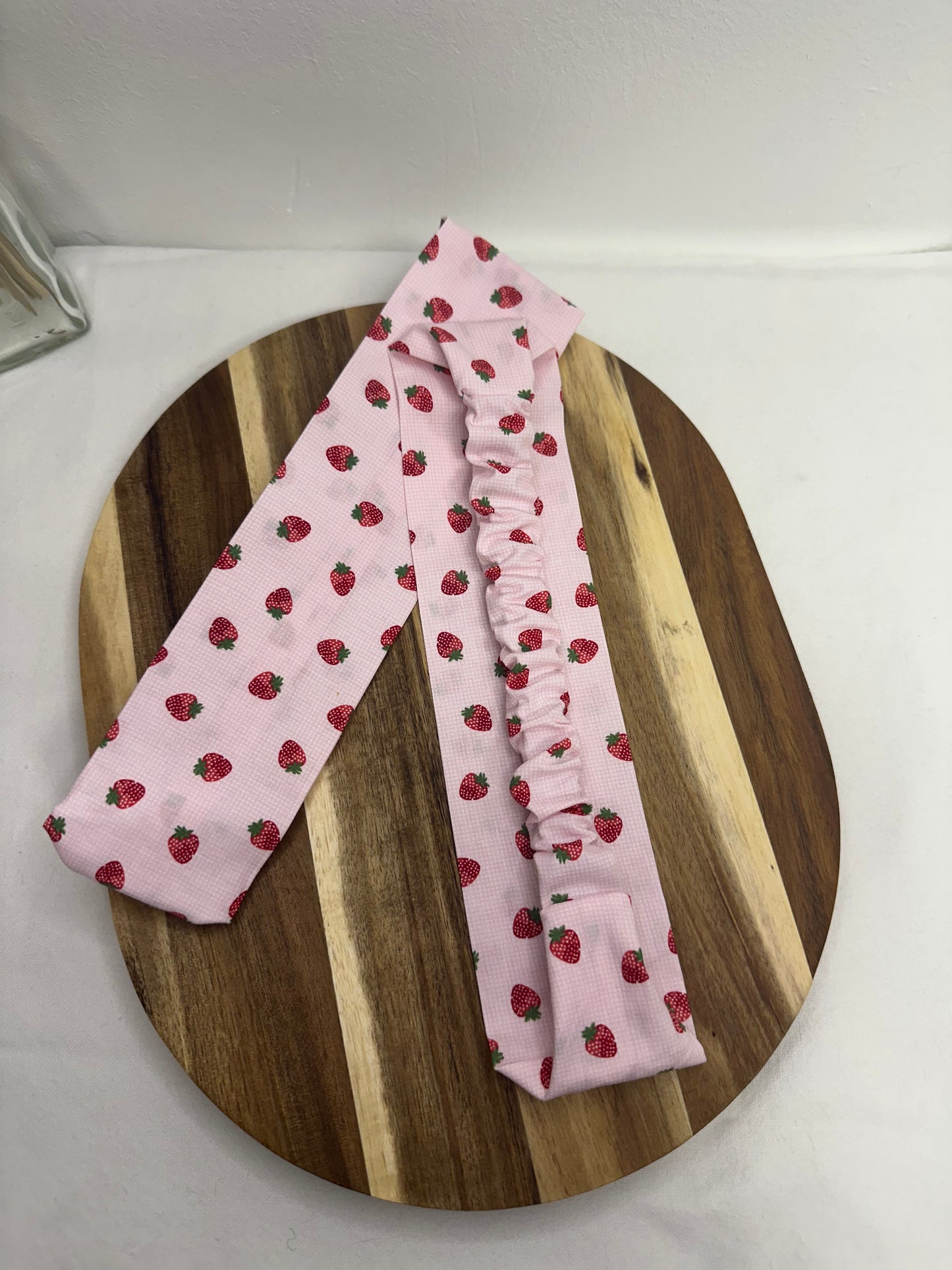 Bandeau pour cheveux fraises