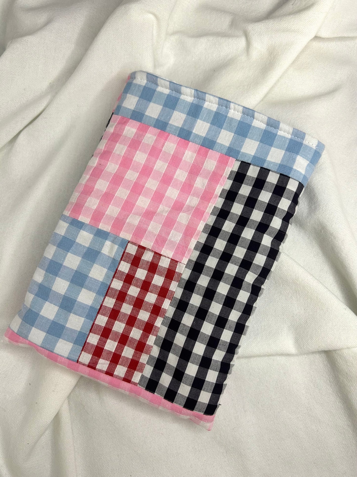 Housse à livre patchwork