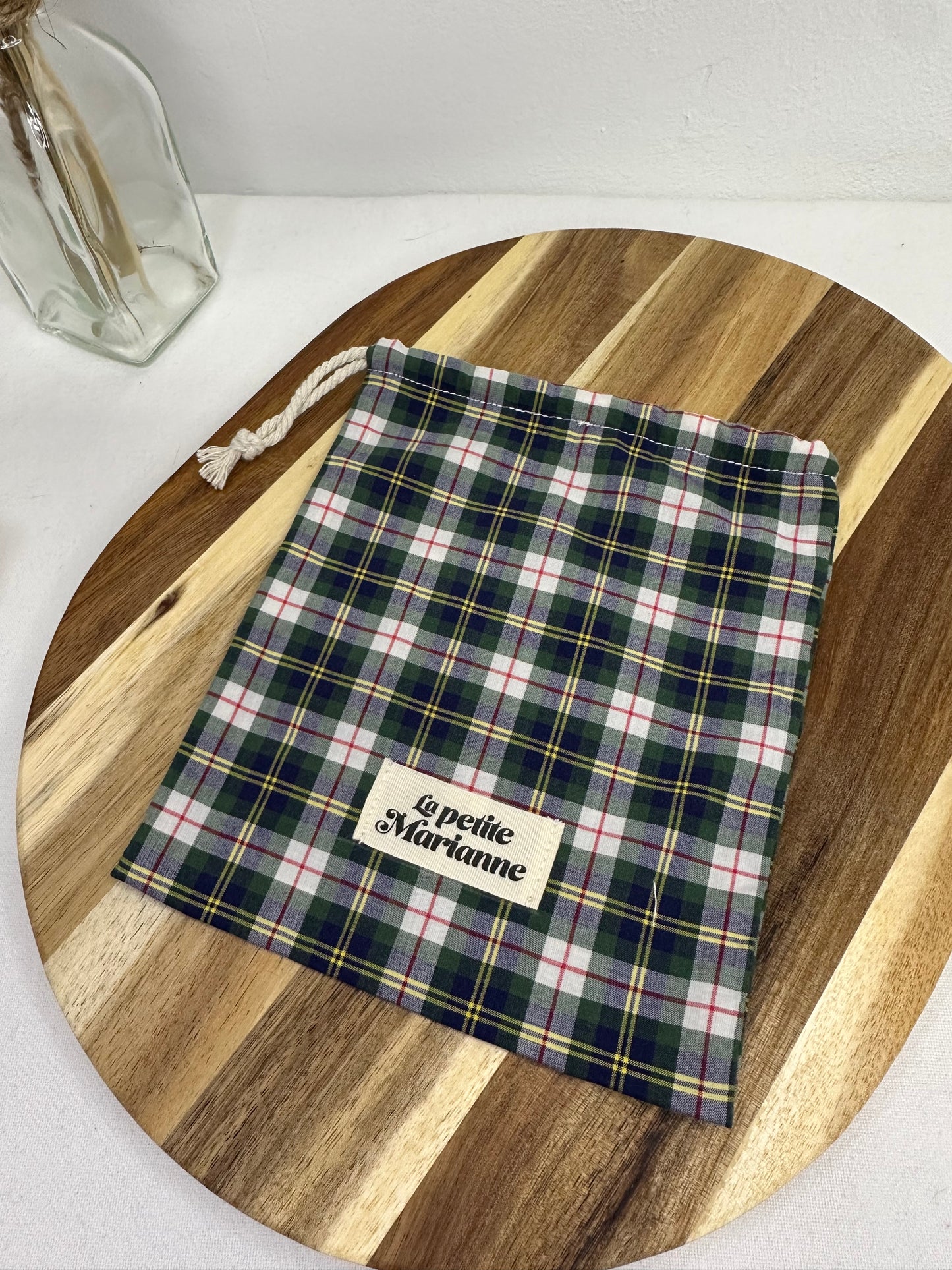 Sac à vrac à carreaux