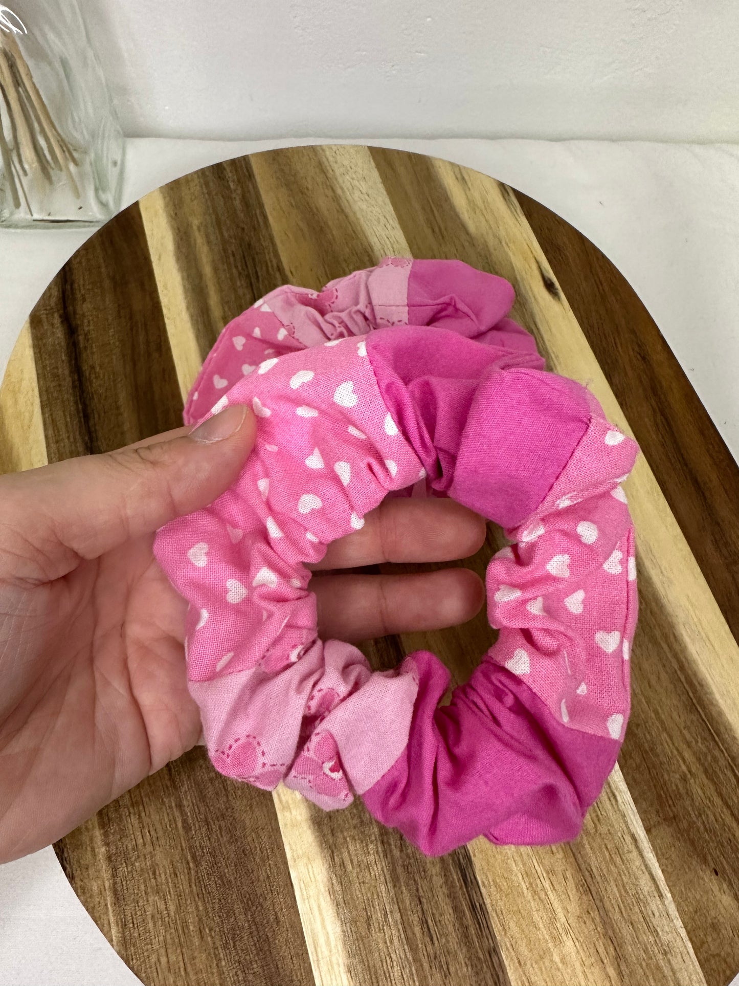 Chouchou patchwork rose