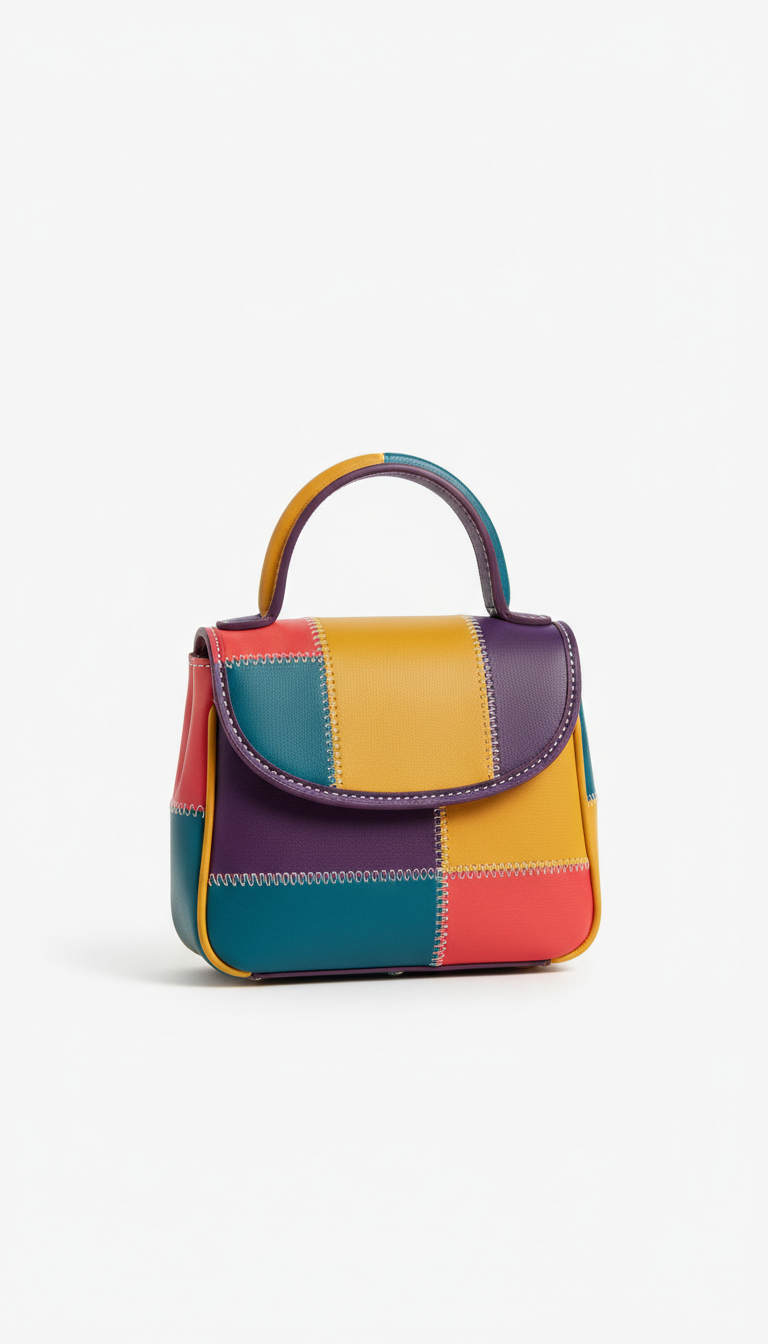 Mini sac patchwork éclat de joie