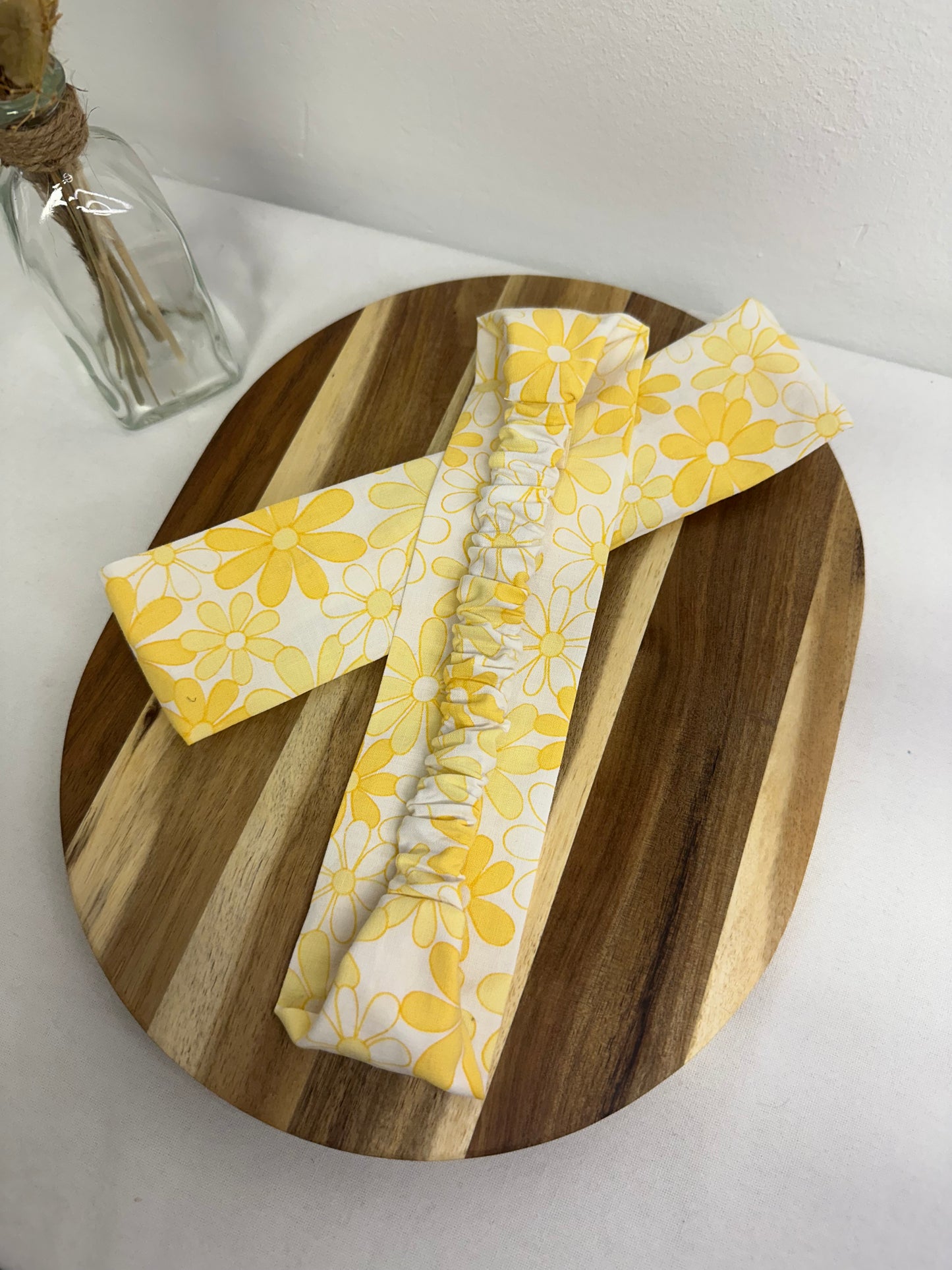 Bandeau fleurs jaunes