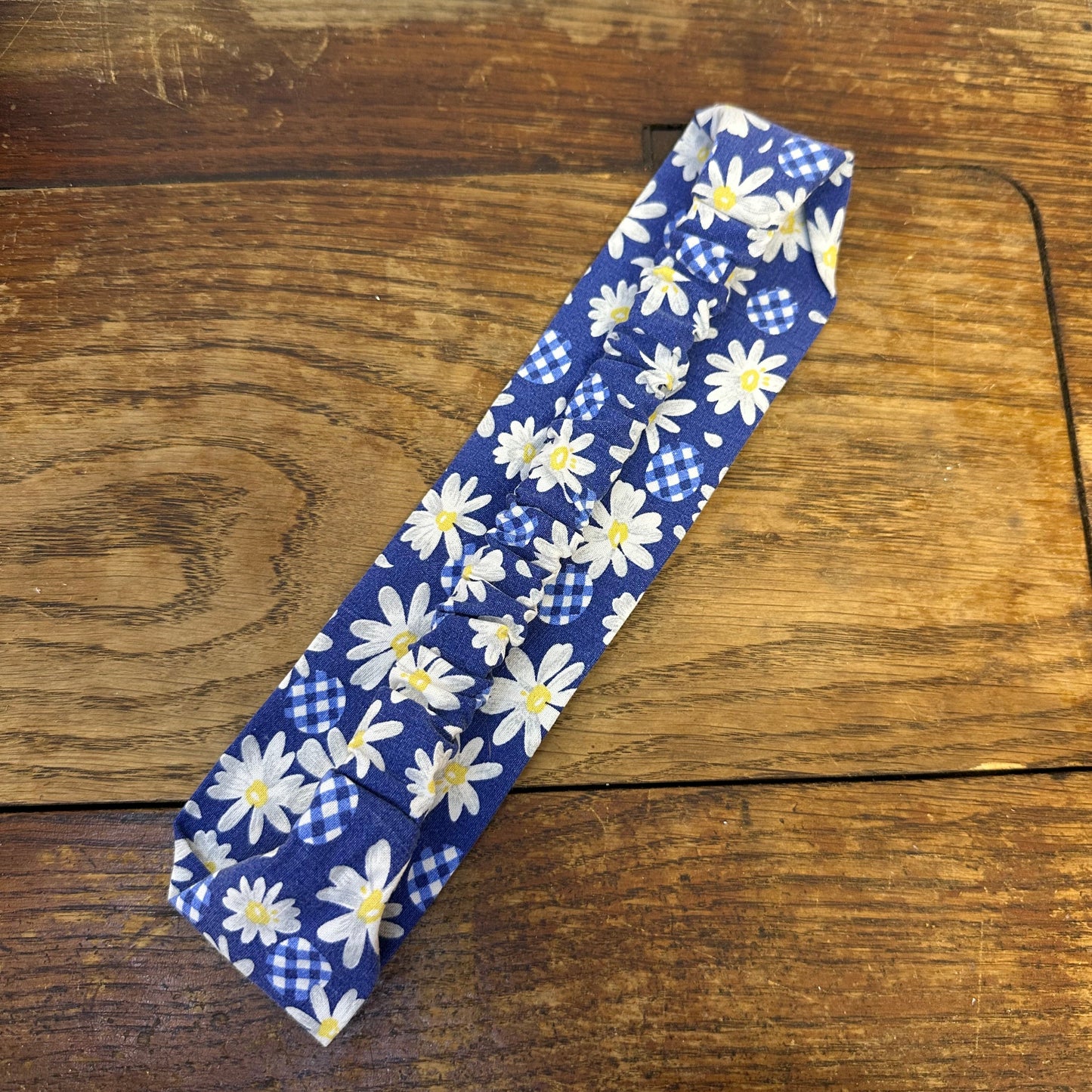 Bandeau à fleurs et Vichy