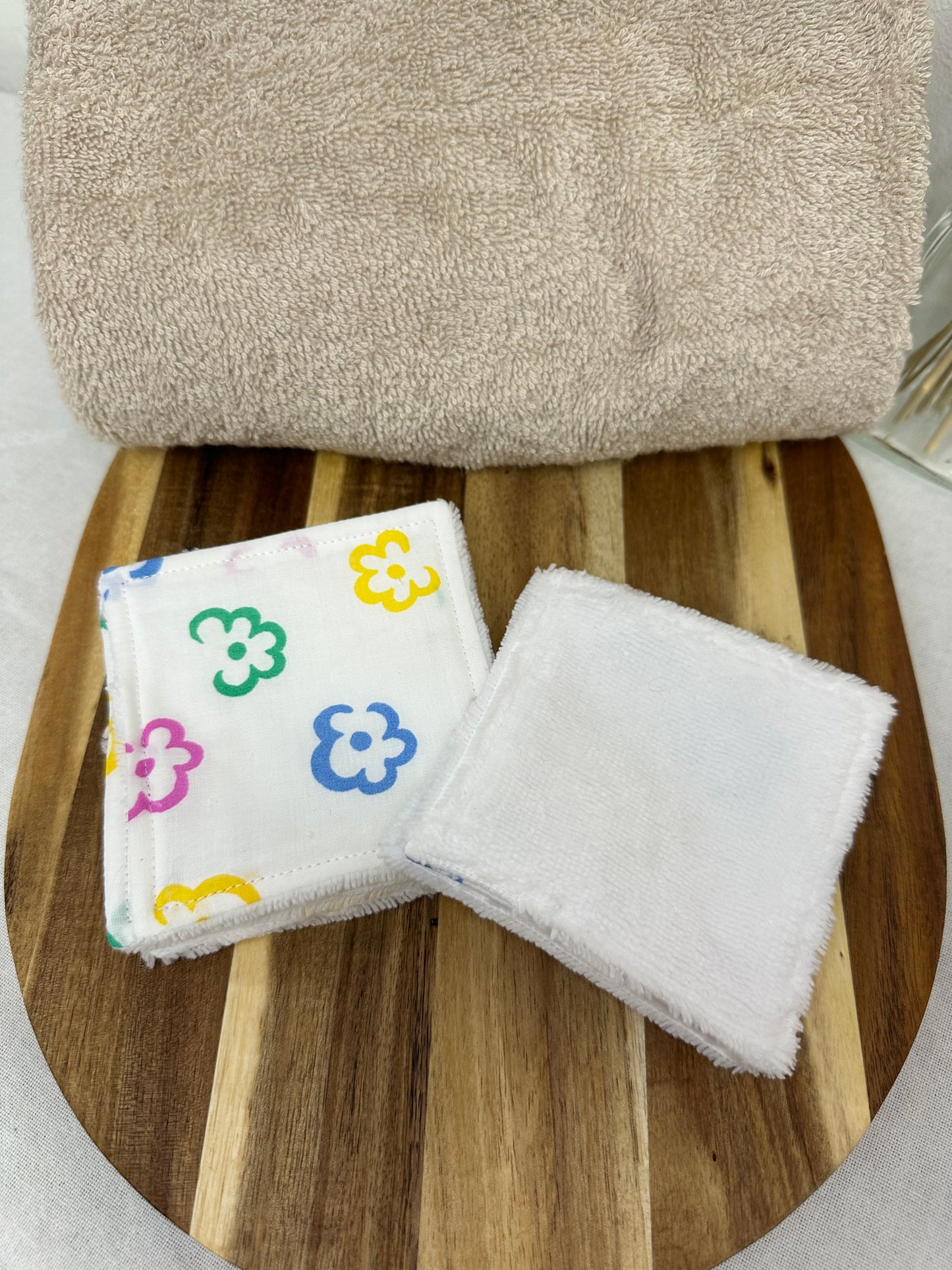 Lot de 5 cotons fleurs - taille 1