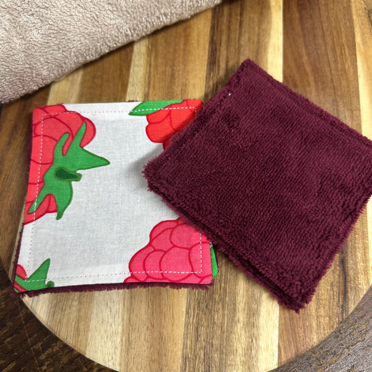 Lot de 5 cotons taille 1 - Framboises