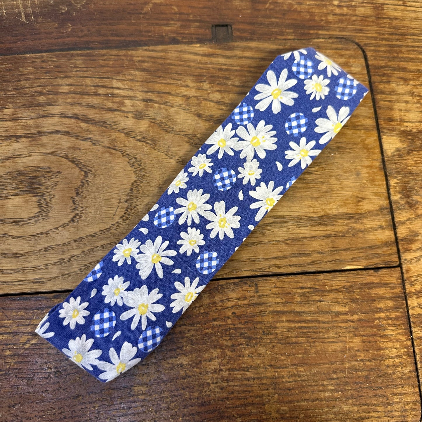 Bandeau à fleurs et Vichy