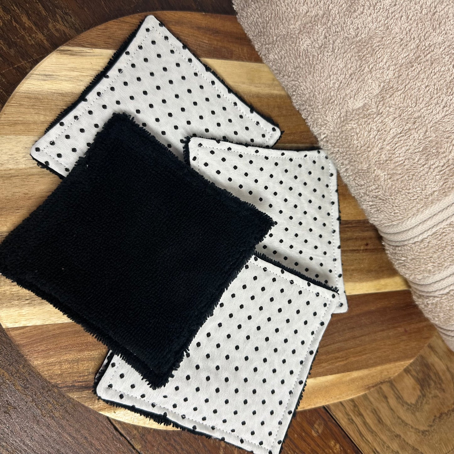 Lot de 5 cotons taille 1 - À pois