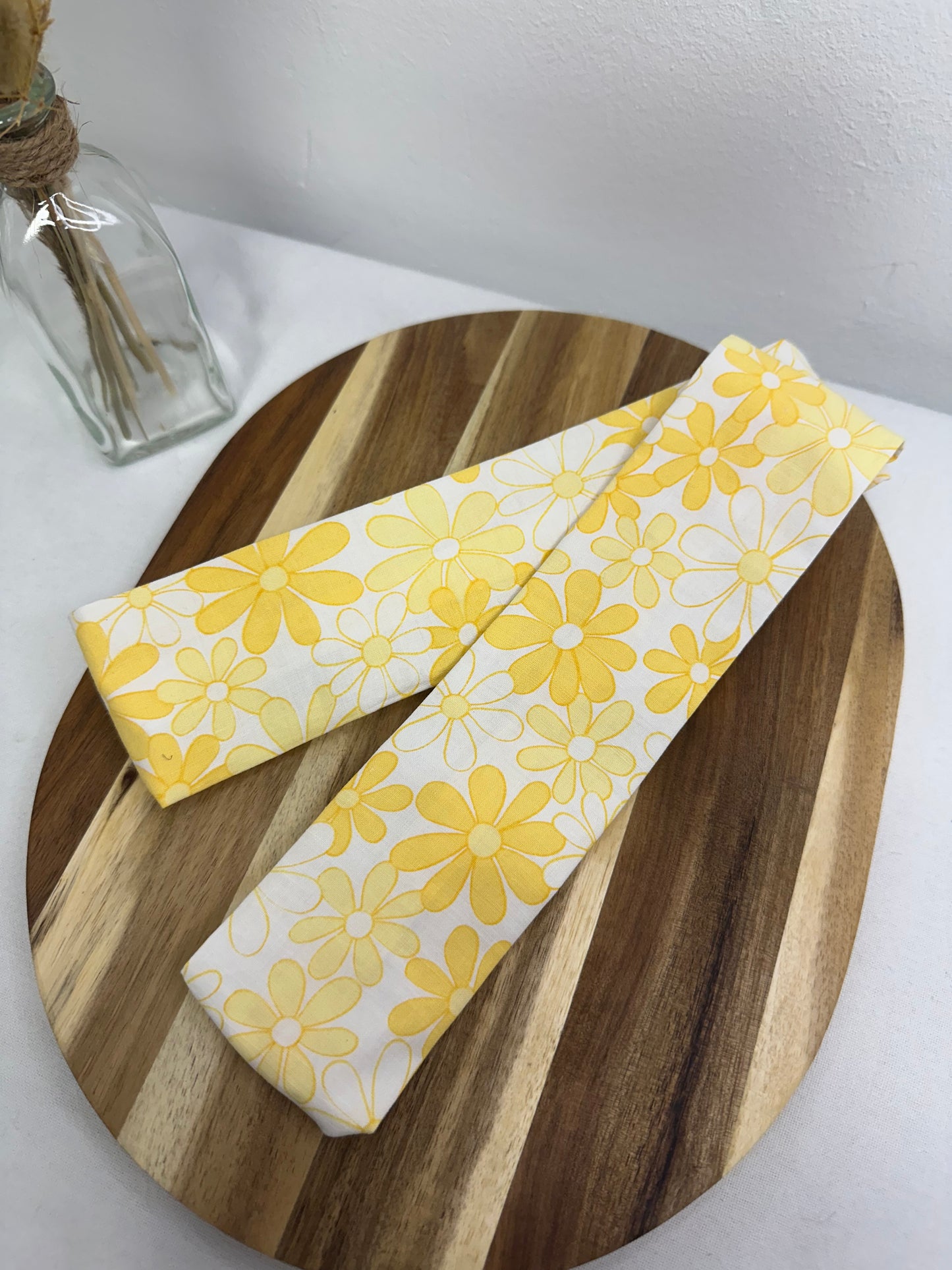 Bandeau fleurs jaunes
