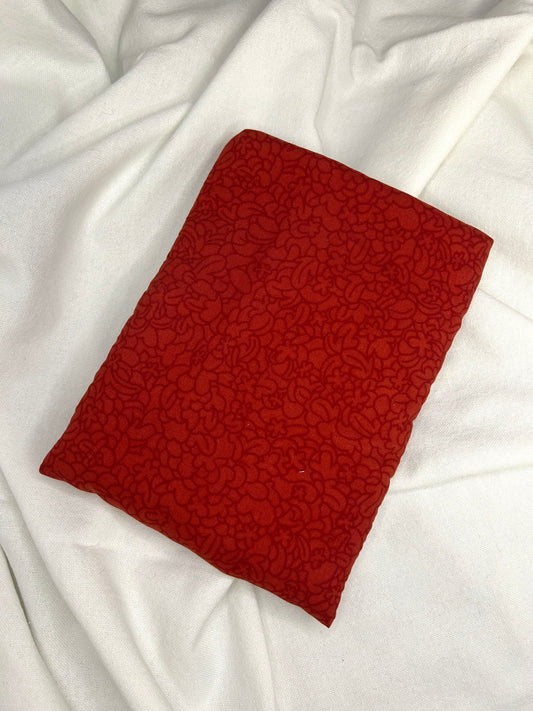 Housse à livre rouge
