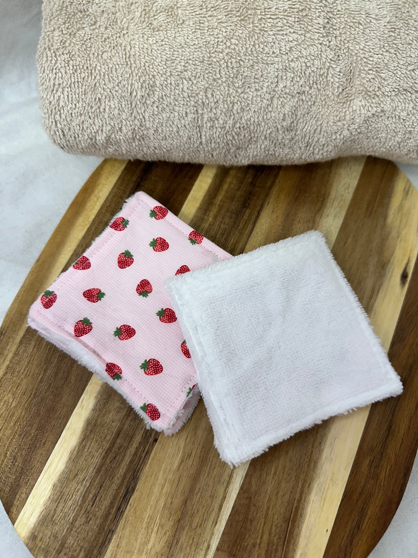Lot de 5 cotons fraises - taille 1