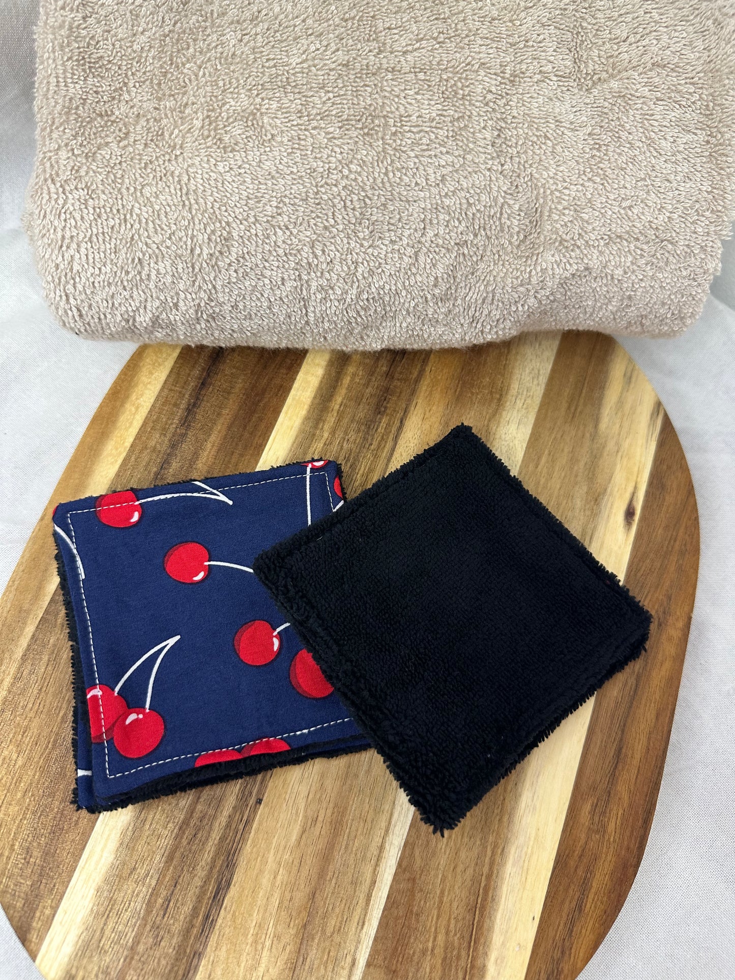 Lot de 5 cotons cerises - taille 1