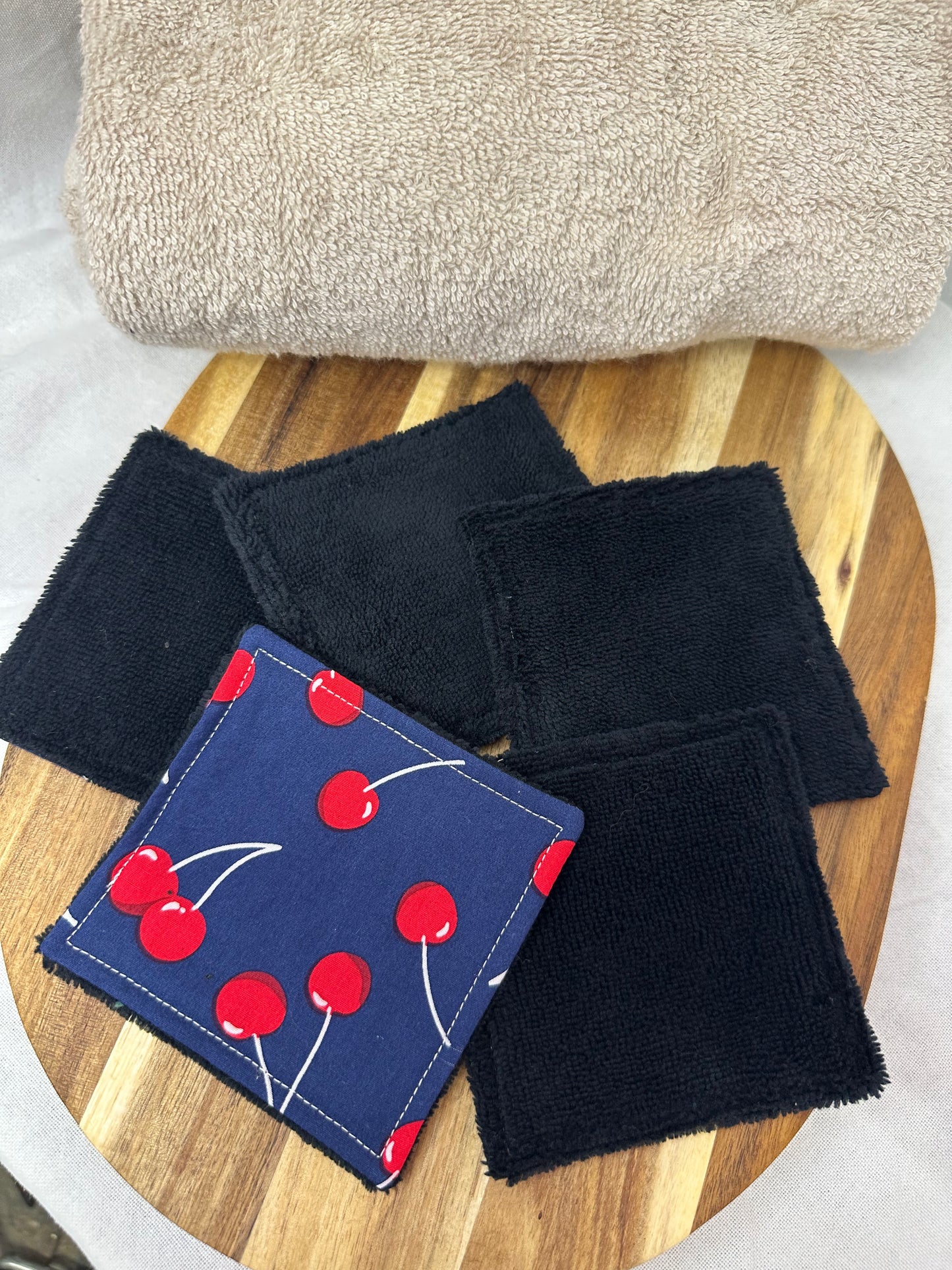 Lot de 5 cotons cerises - taille 1