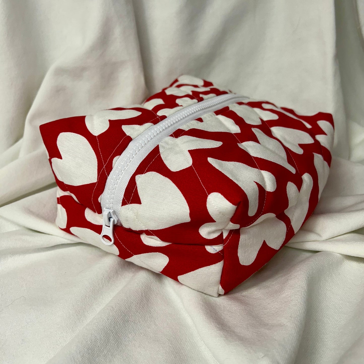 Trousse de toilette coeurs