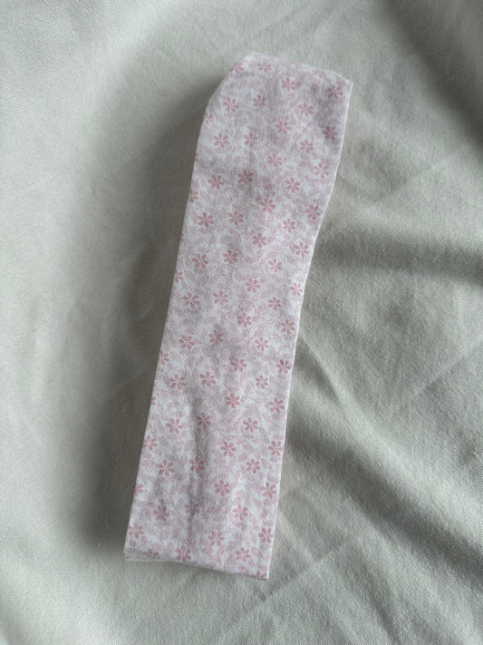 Bandeau floral rose