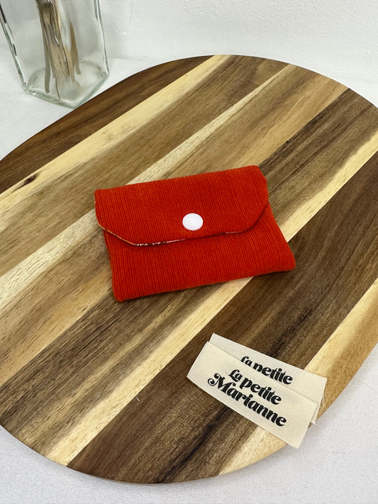 Porte-cartes en velours