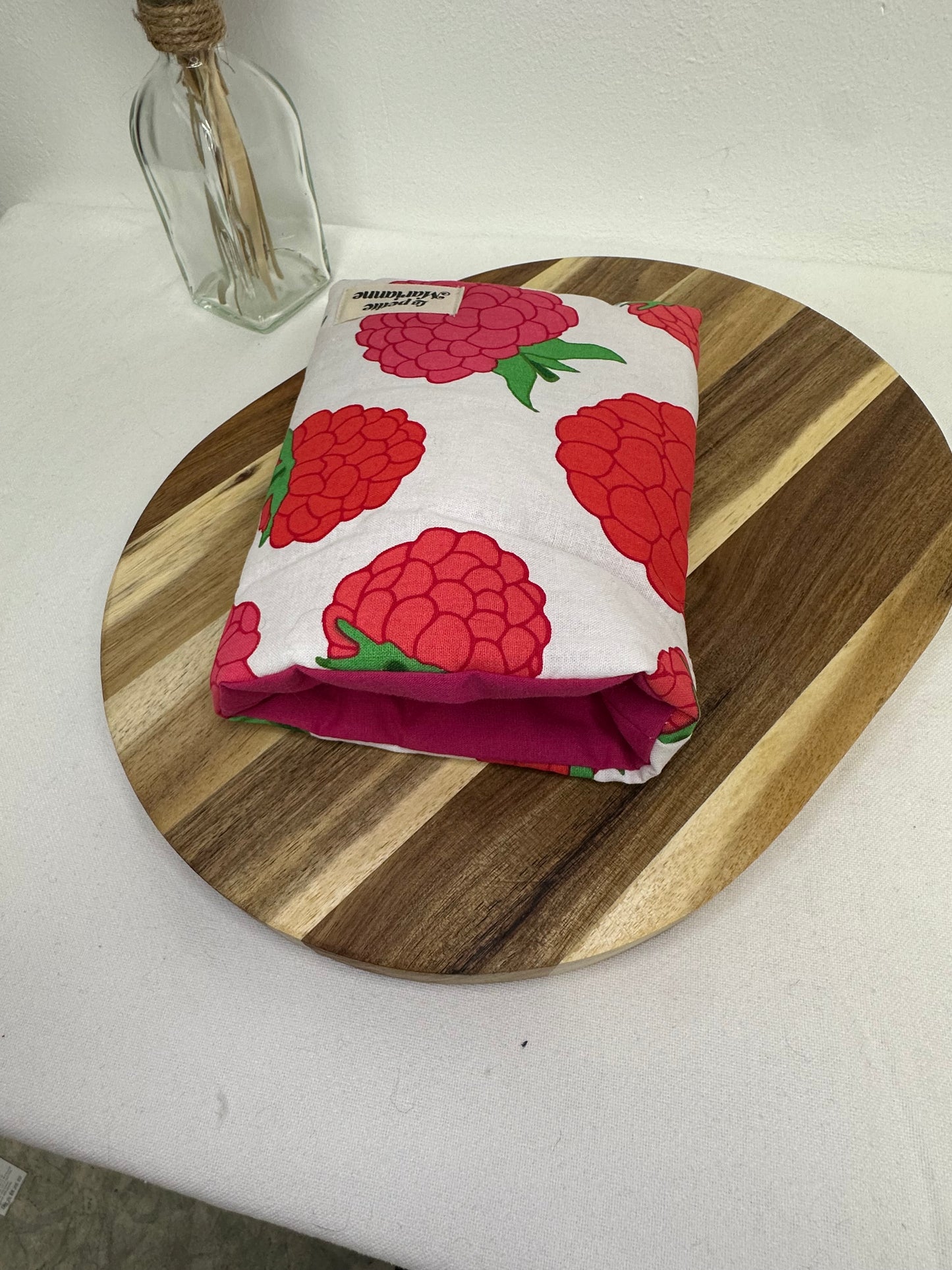 Housse à livre Framboise - Format poche