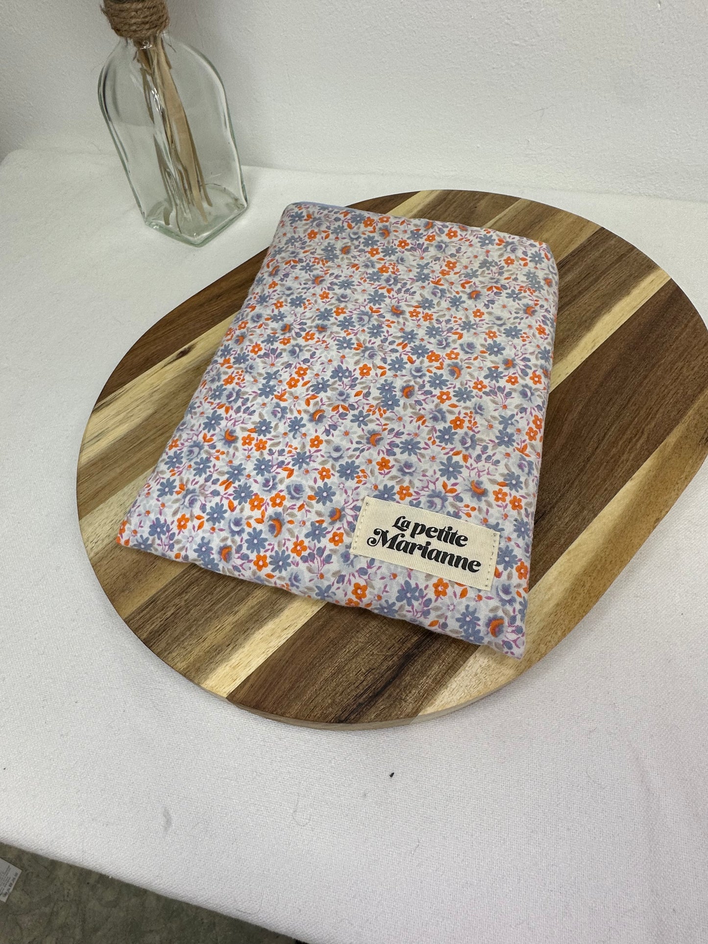 Housse à livre floral - Format poche