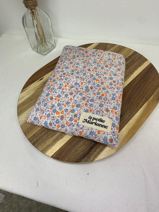 Housse à livre floral - Format poche