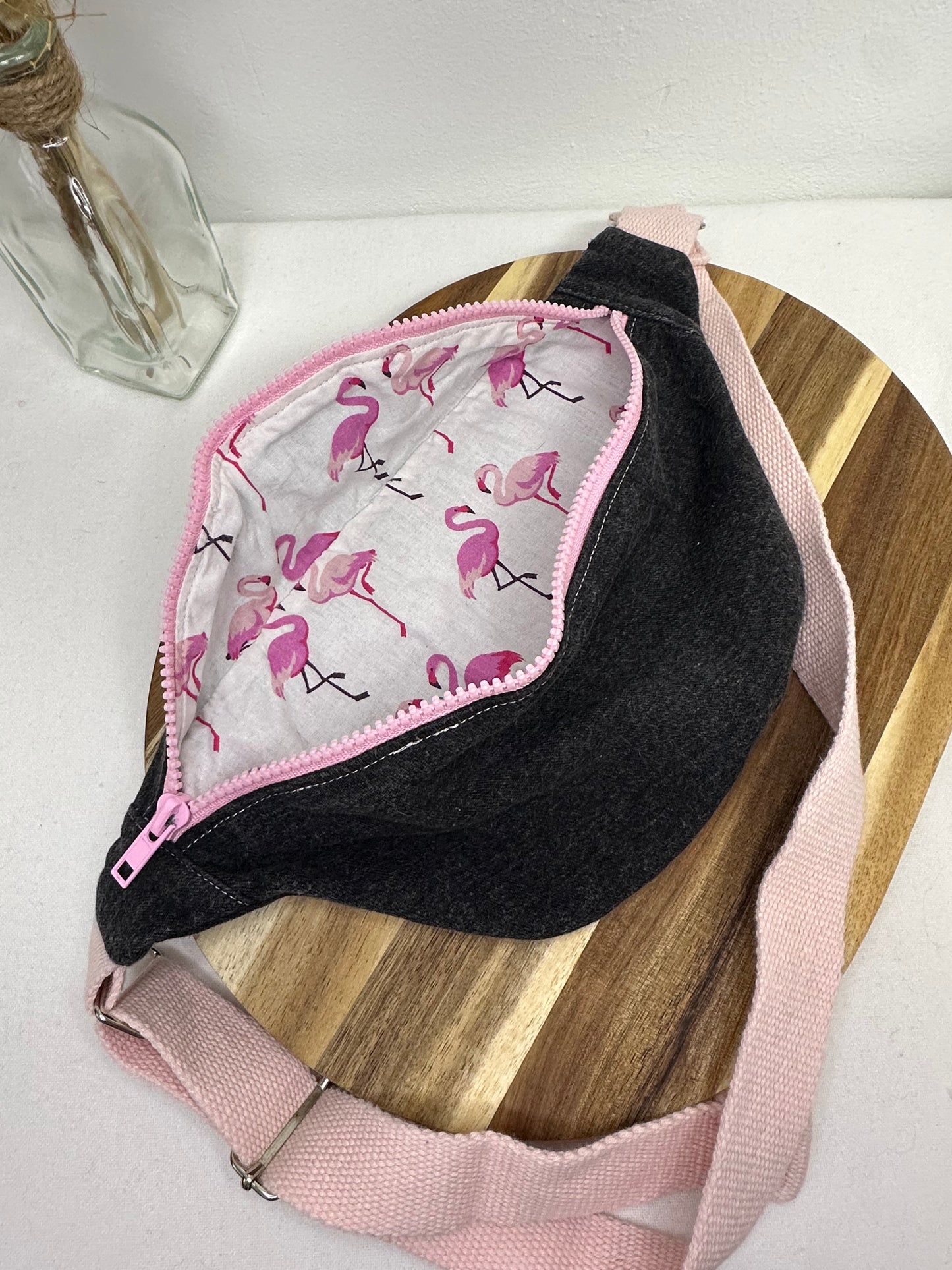 Sac banane en jean