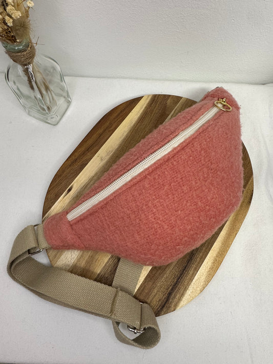 Sac banane rose