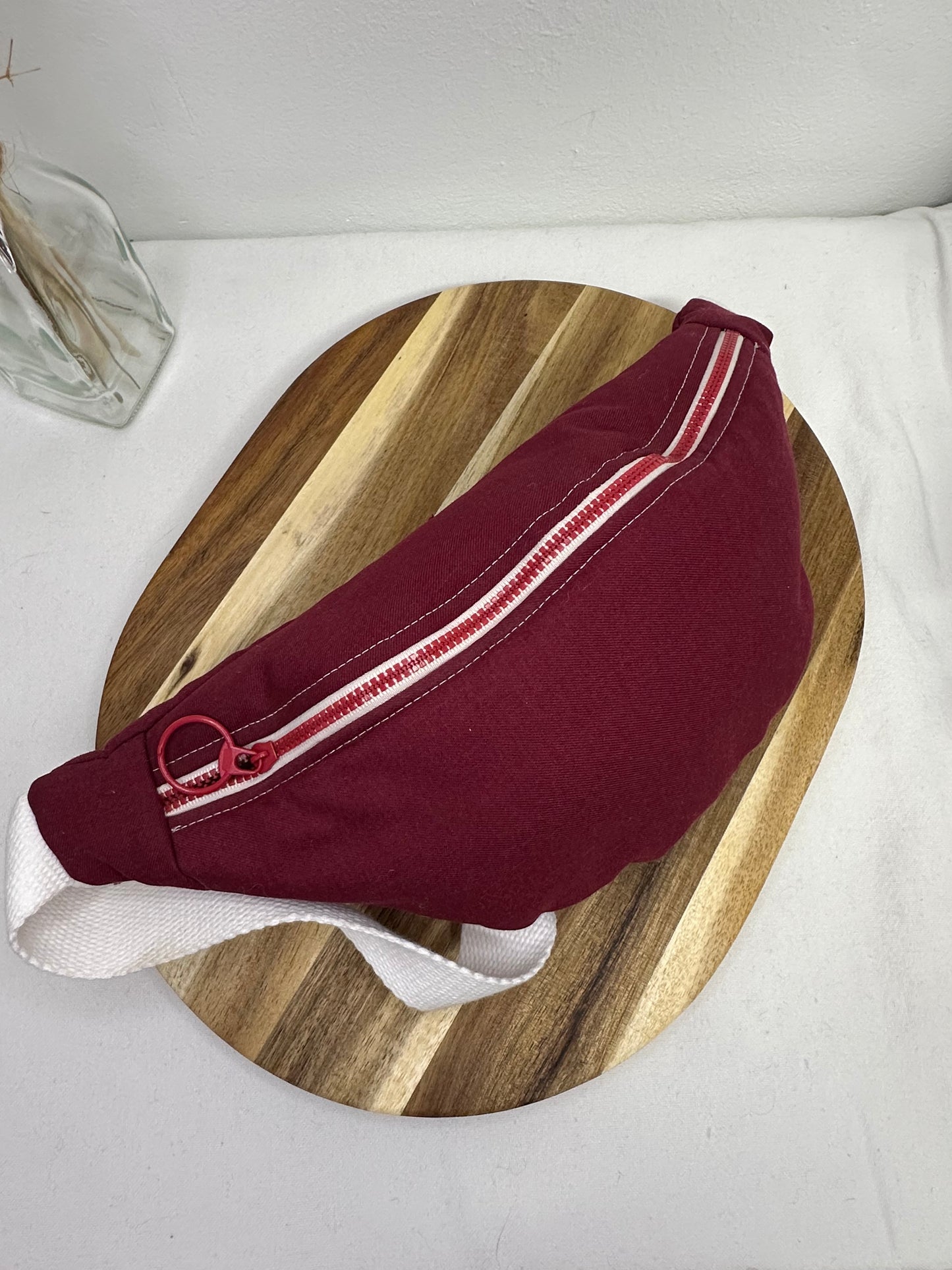 Sac banane bordeaux