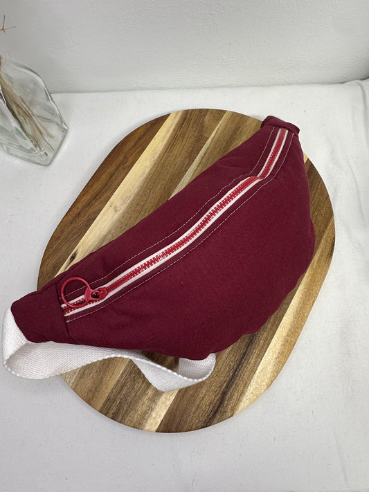 Sac banane bordeaux