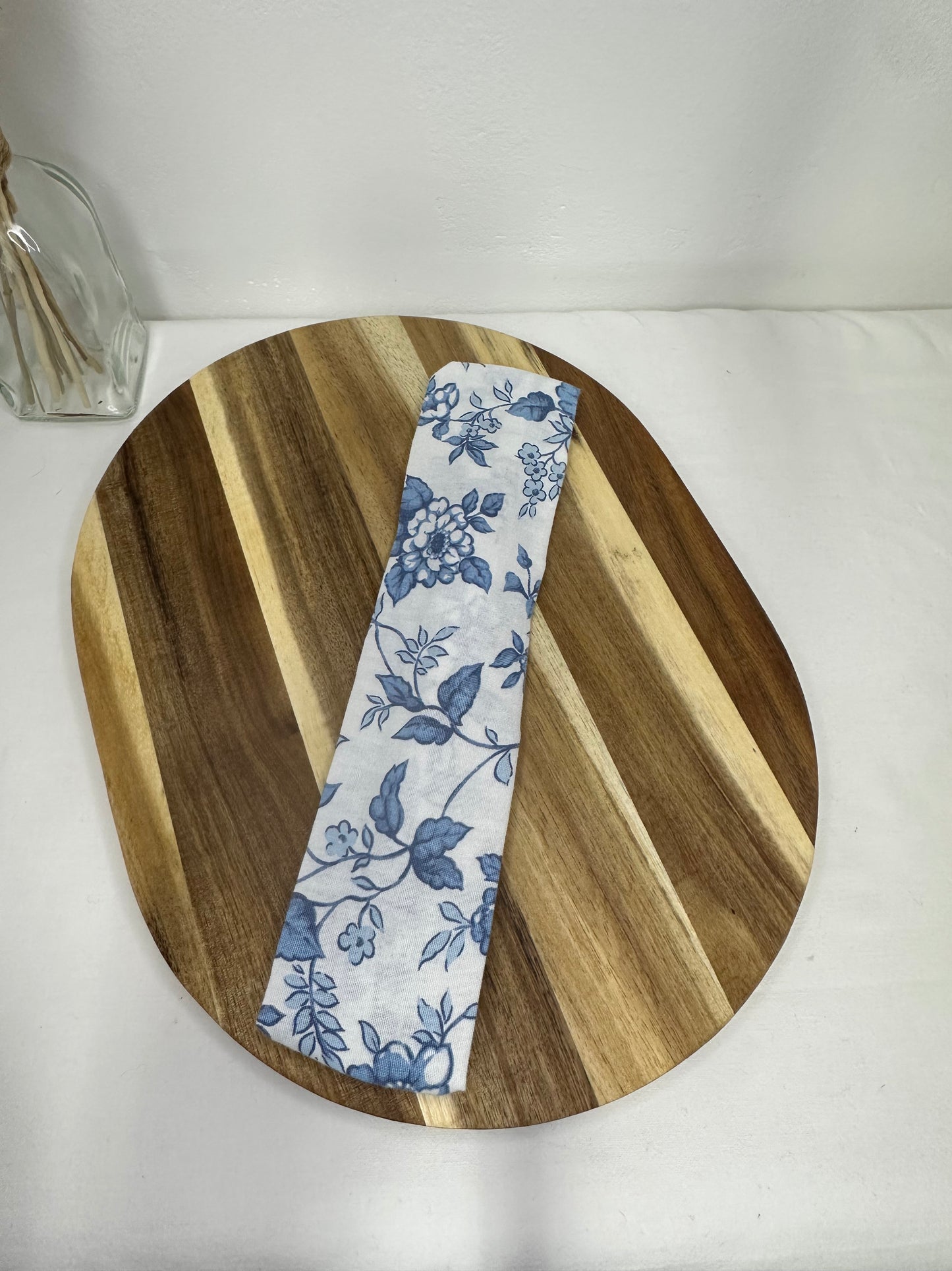Bandeau fleurs bleues