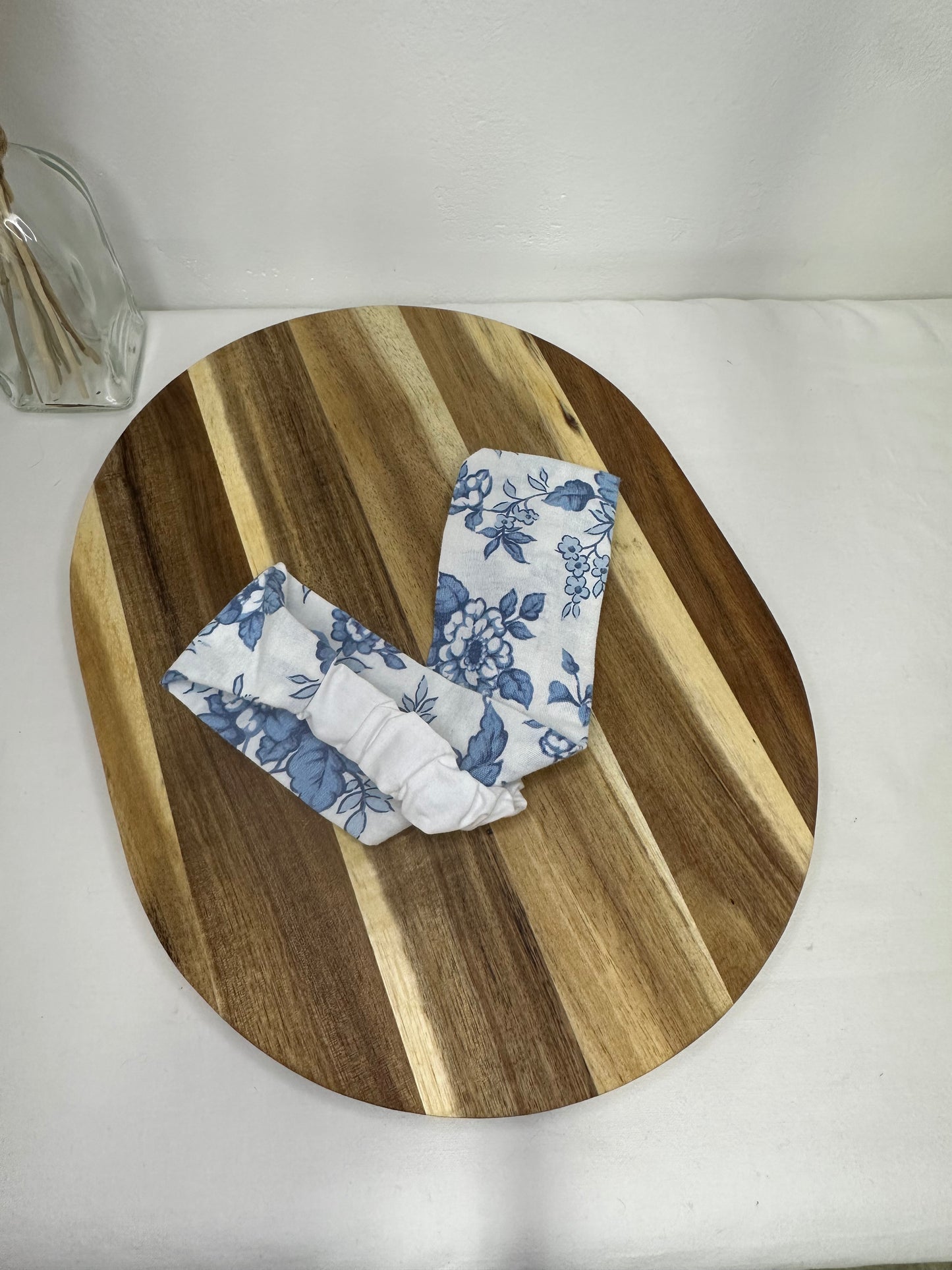 Bandeau fleurs bleues
