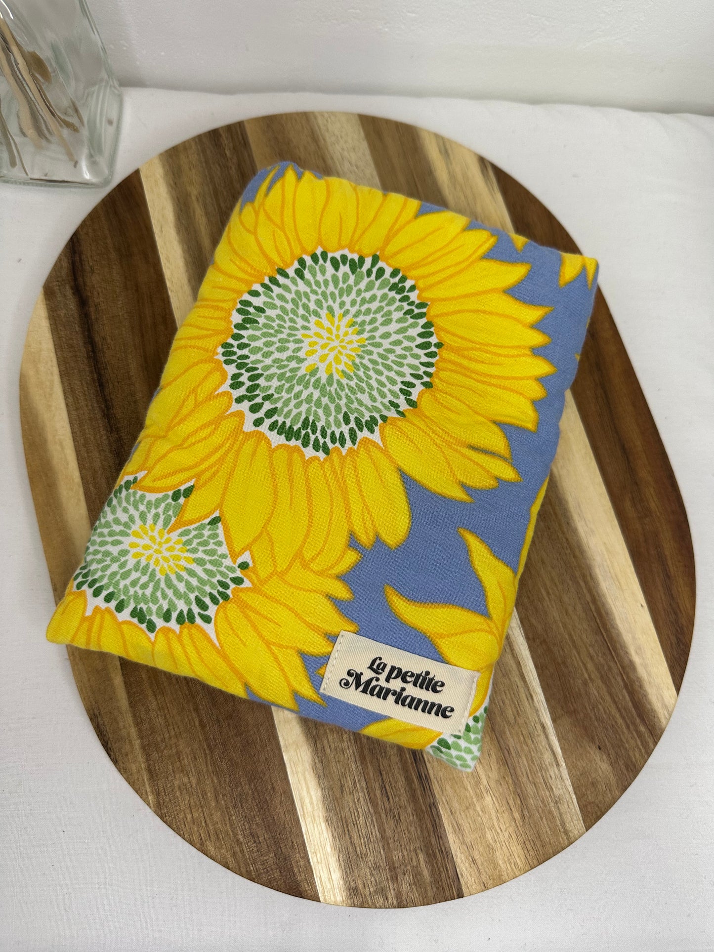 Housse à livre poche tournesols