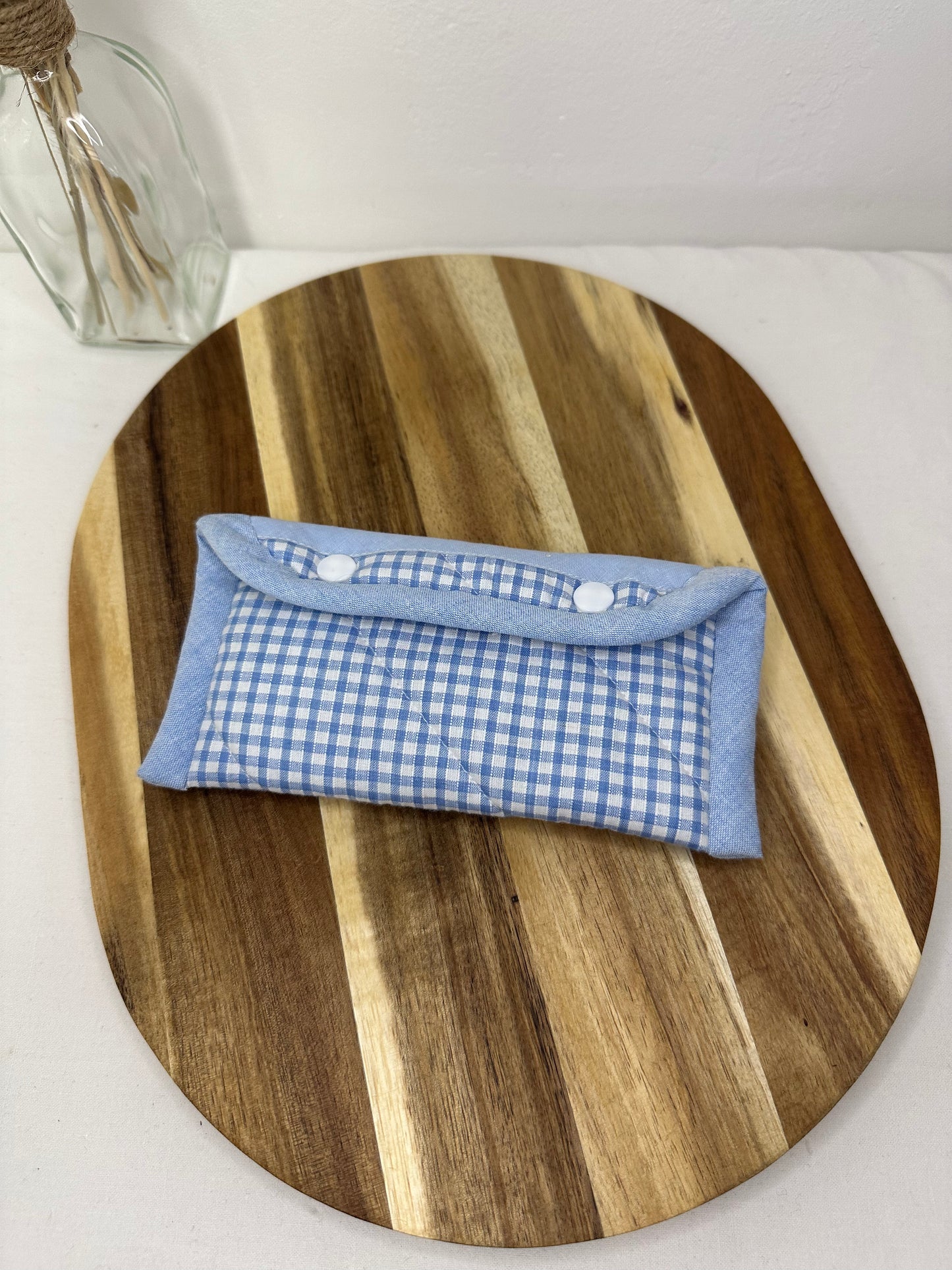 Etui à lunette à carreaux